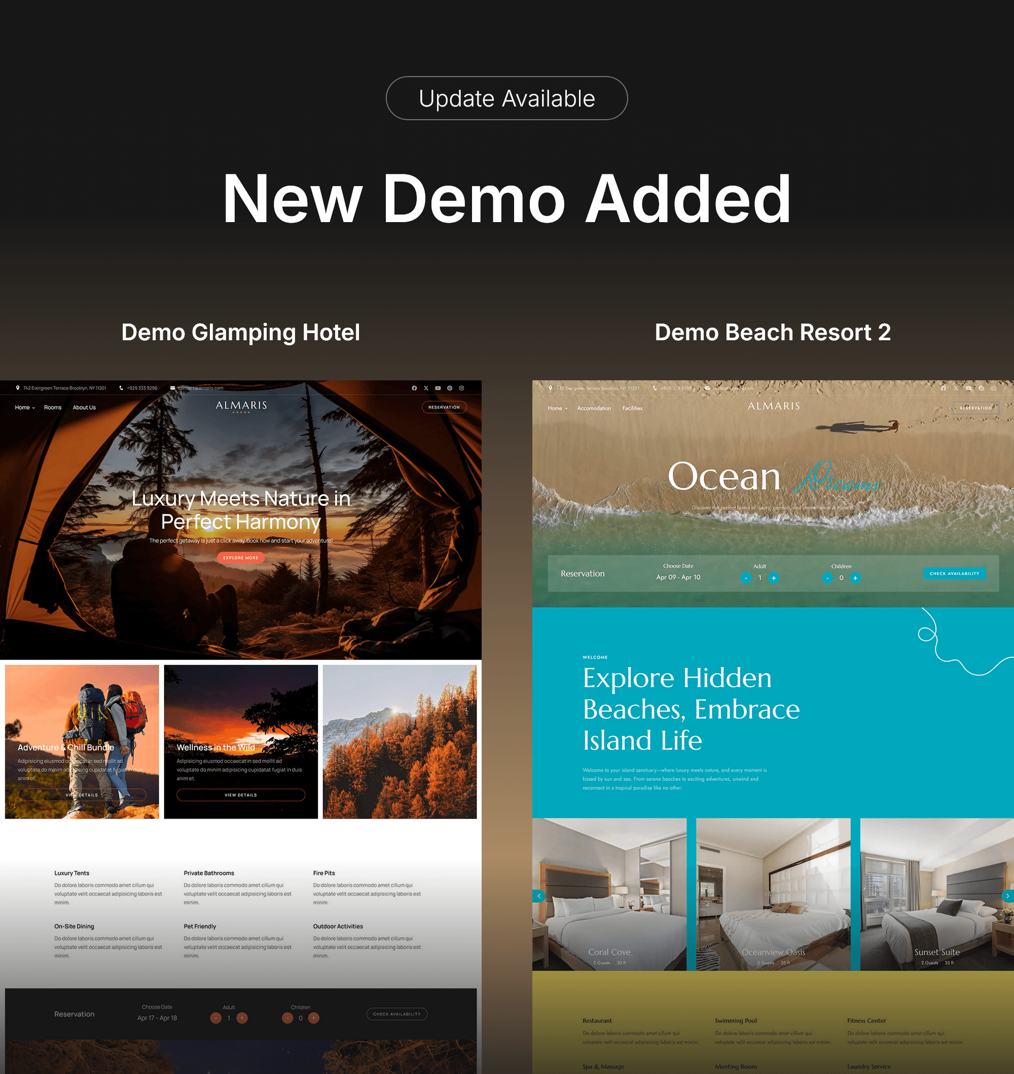 Almaris - Hotel Booking WordPress Theme