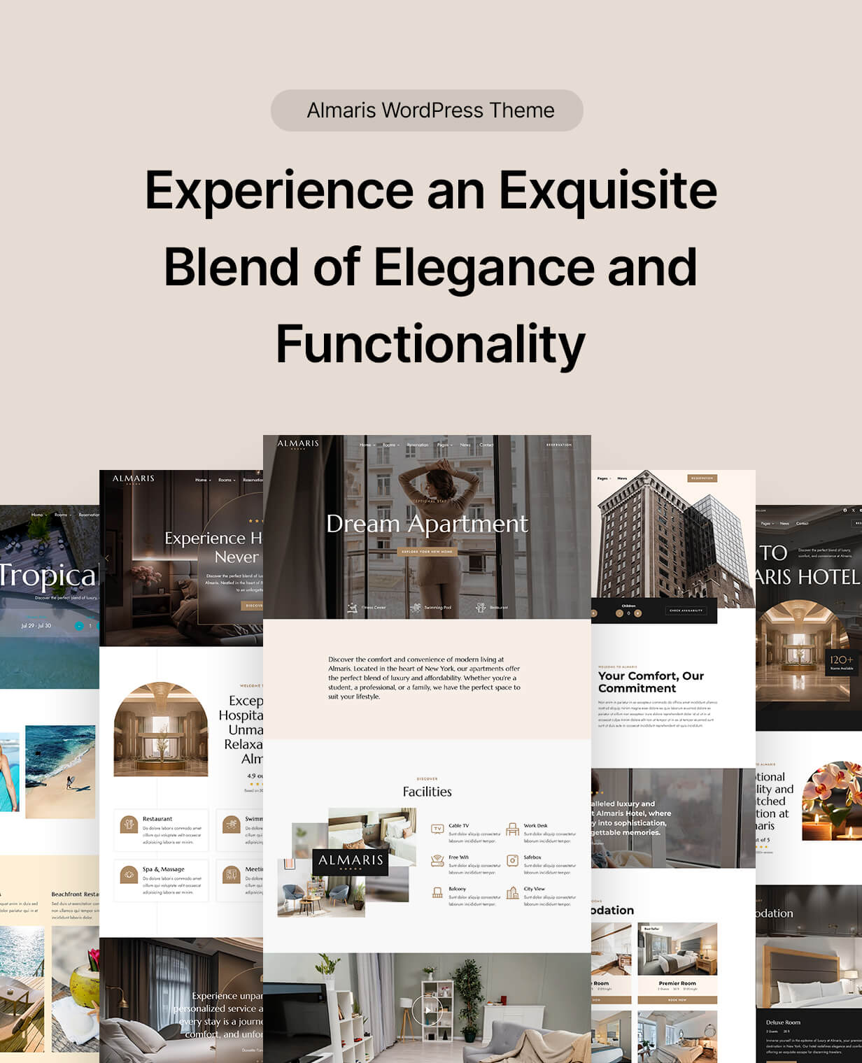 Almaris - Hotel Booking WordPress Theme - 3