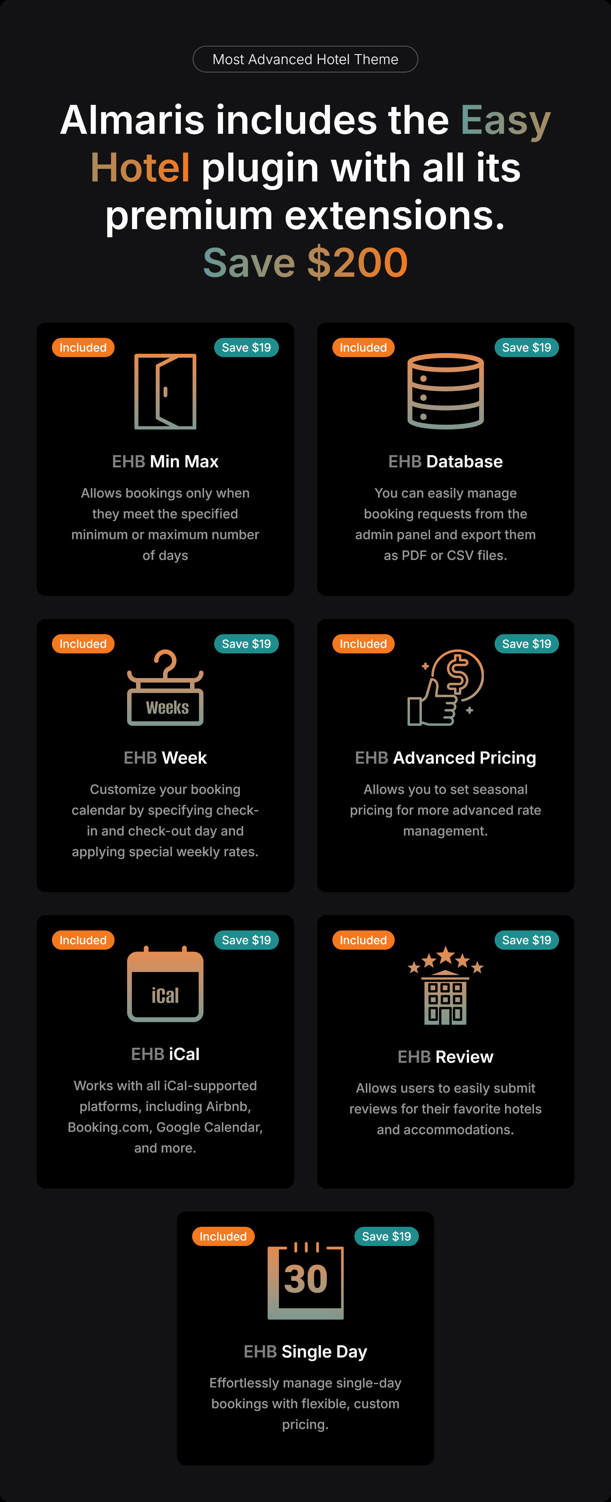 Almaris - Hotel Booking WordPress Theme