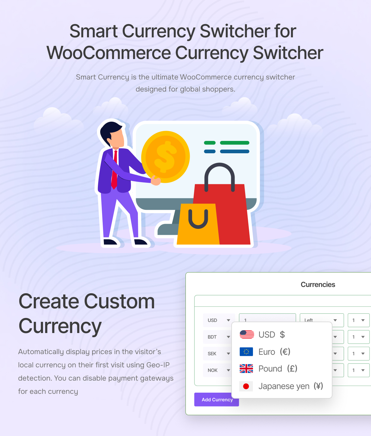 easy currency switcher