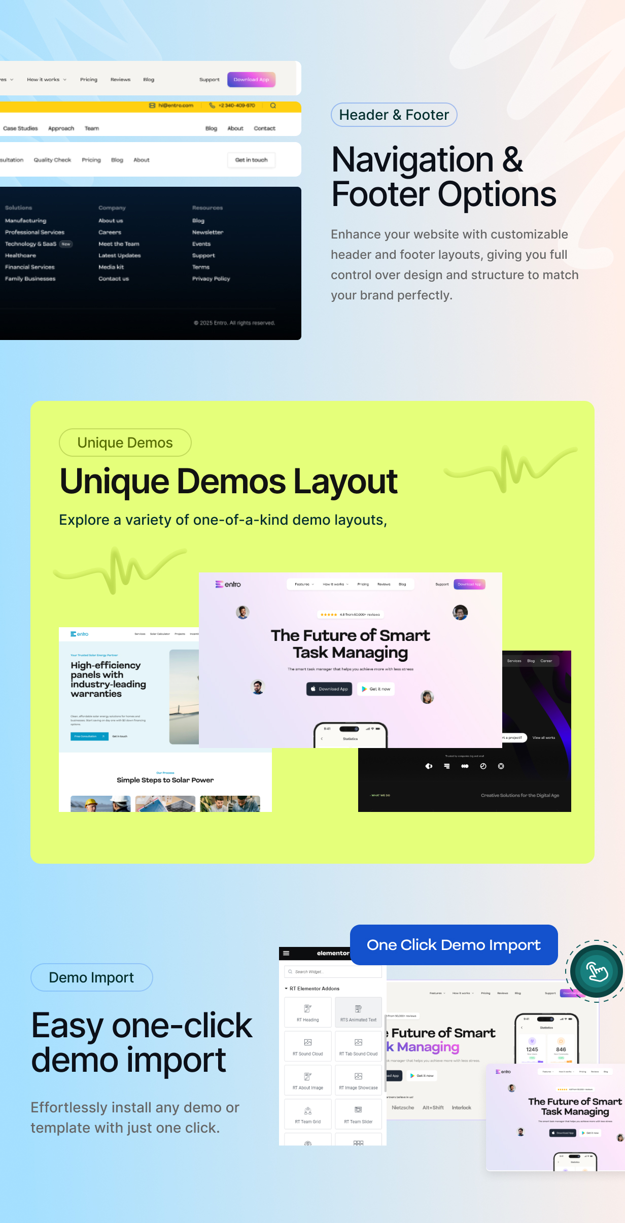 Entro – Elementor Business Consulting WordPress Theme - 6