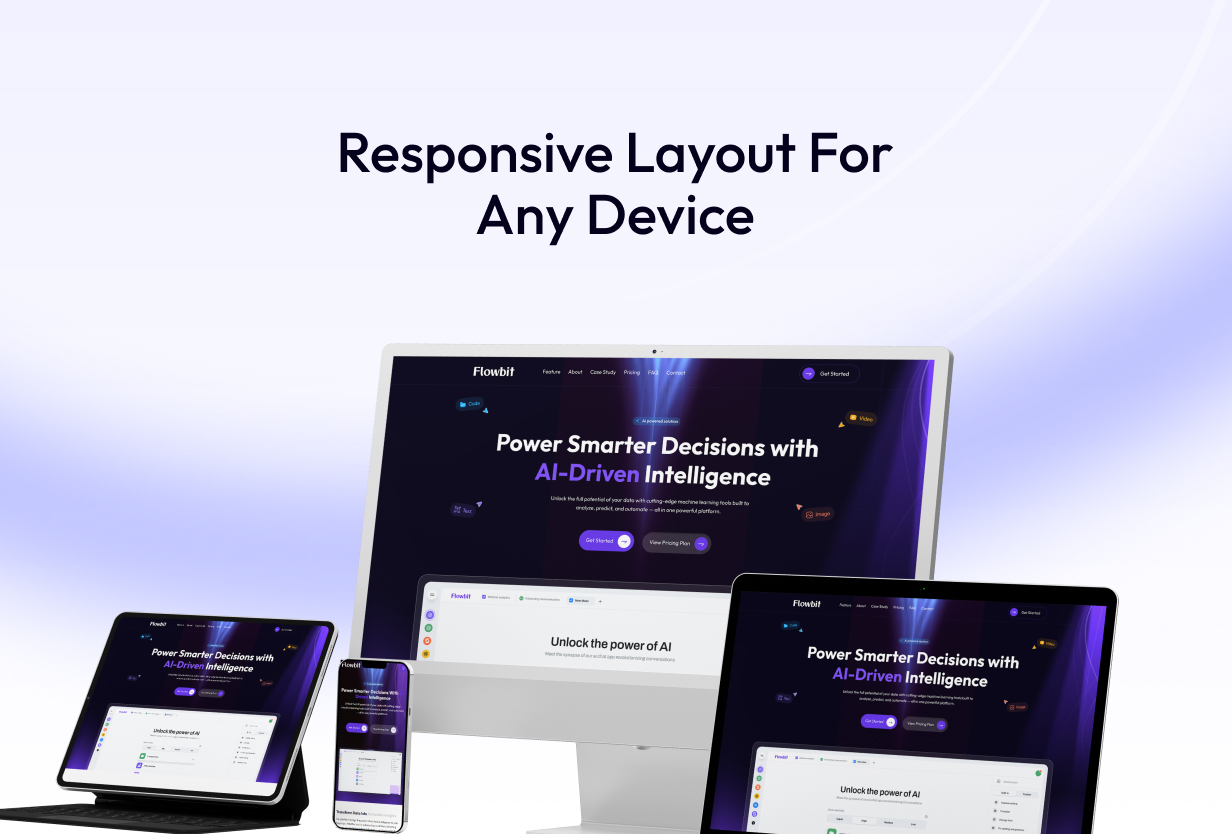 Flowbit - SaaS & AI Startup HTML Template