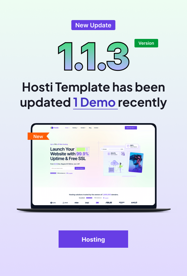 Hostie - Web Hosting & WHMCS HTML Template
