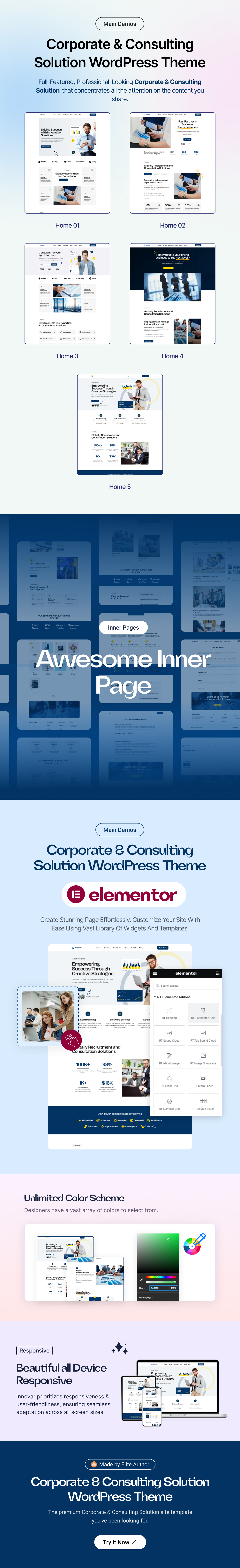 Innovar - Consulting Business WordPress Theme