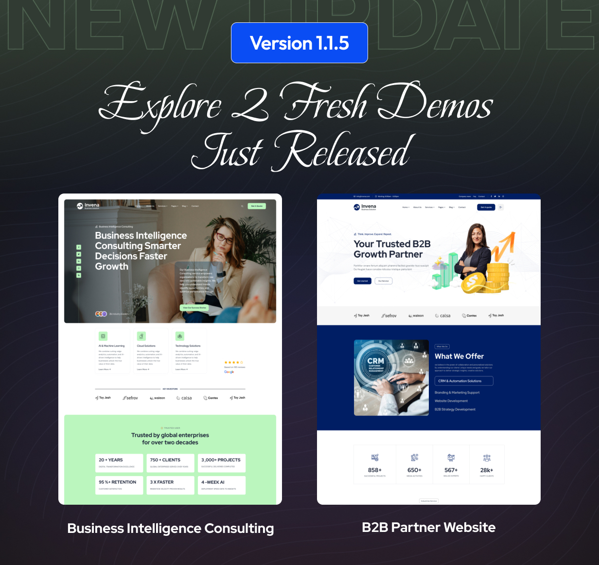 Invena - Business Consulting HTML Template