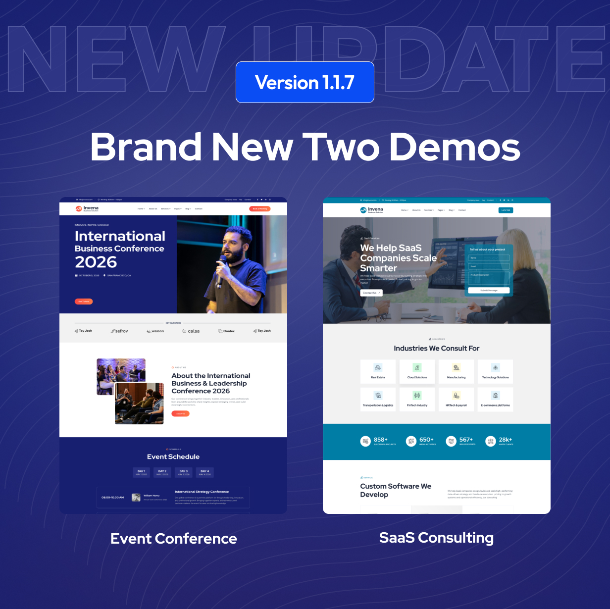 Invena - Business Consulting HTML Template