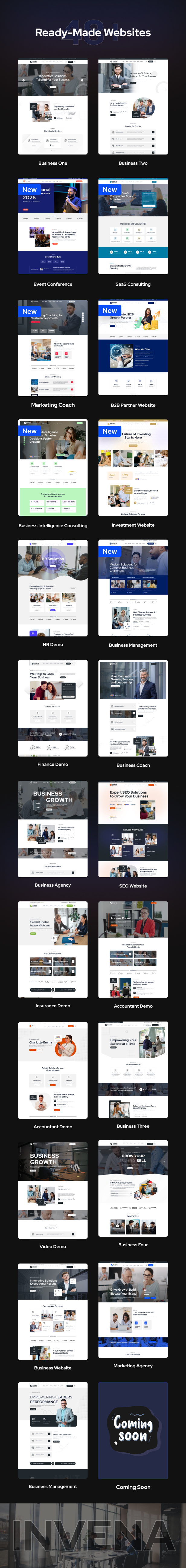 Invena - Business Consulting WordPress Theme