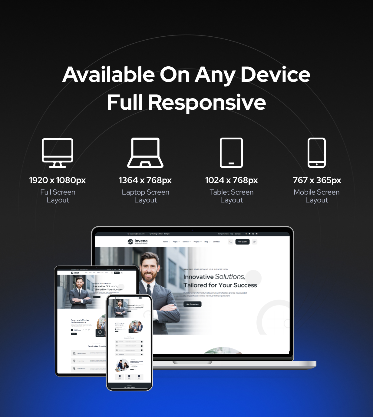 Invena - Business Consulting WordPress Theme - 5
