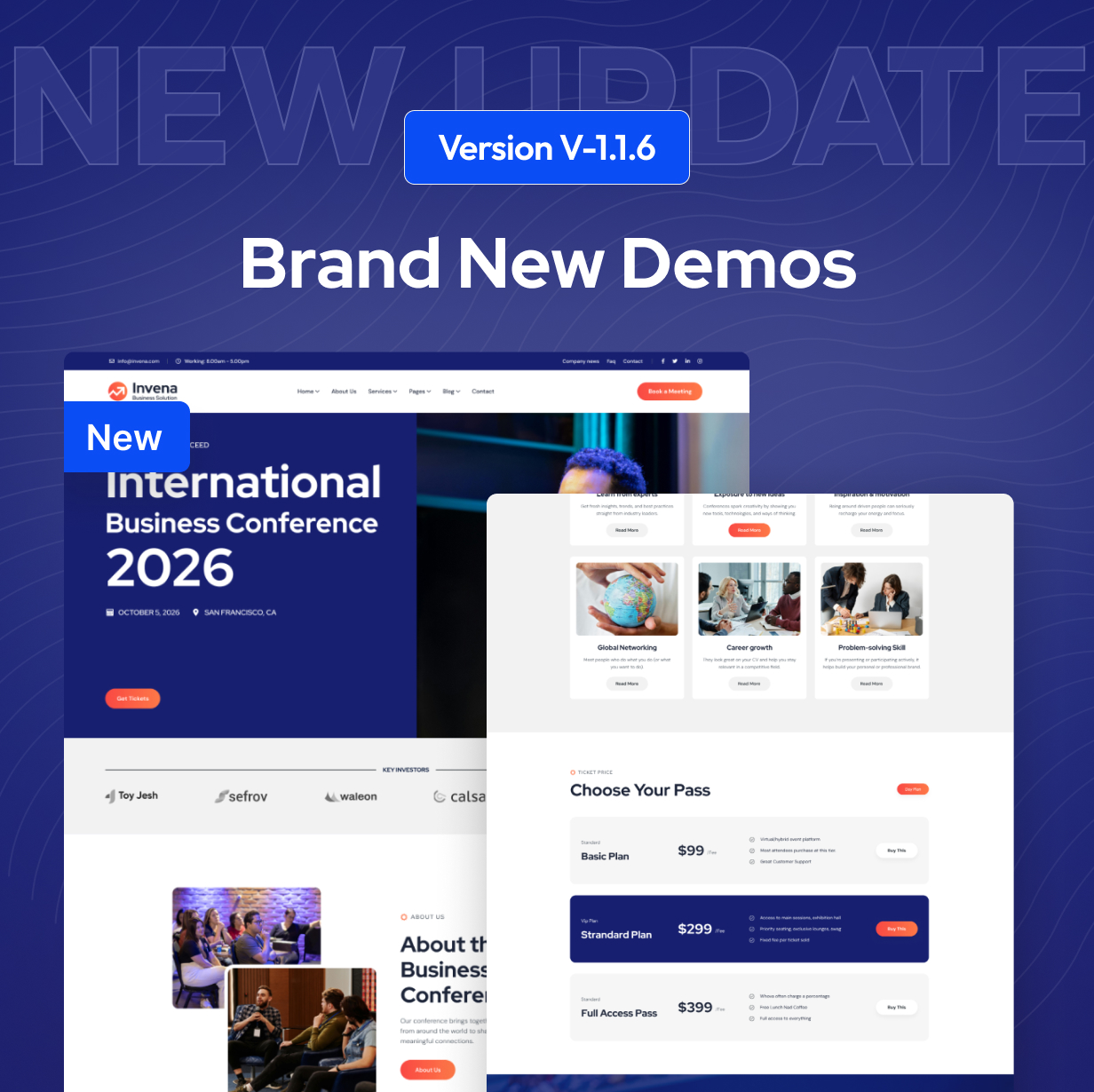 Invena - Business Consulting WordPress Theme