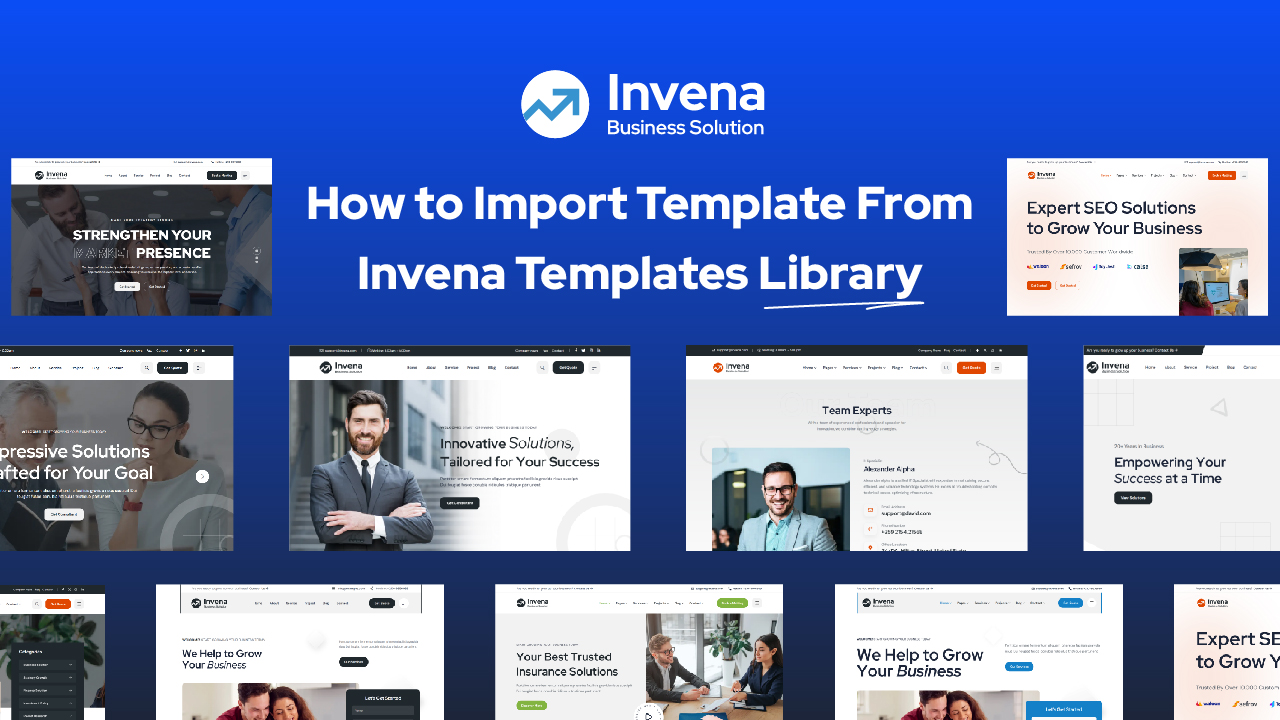 Invena - Business Consulting WordPress Theme
