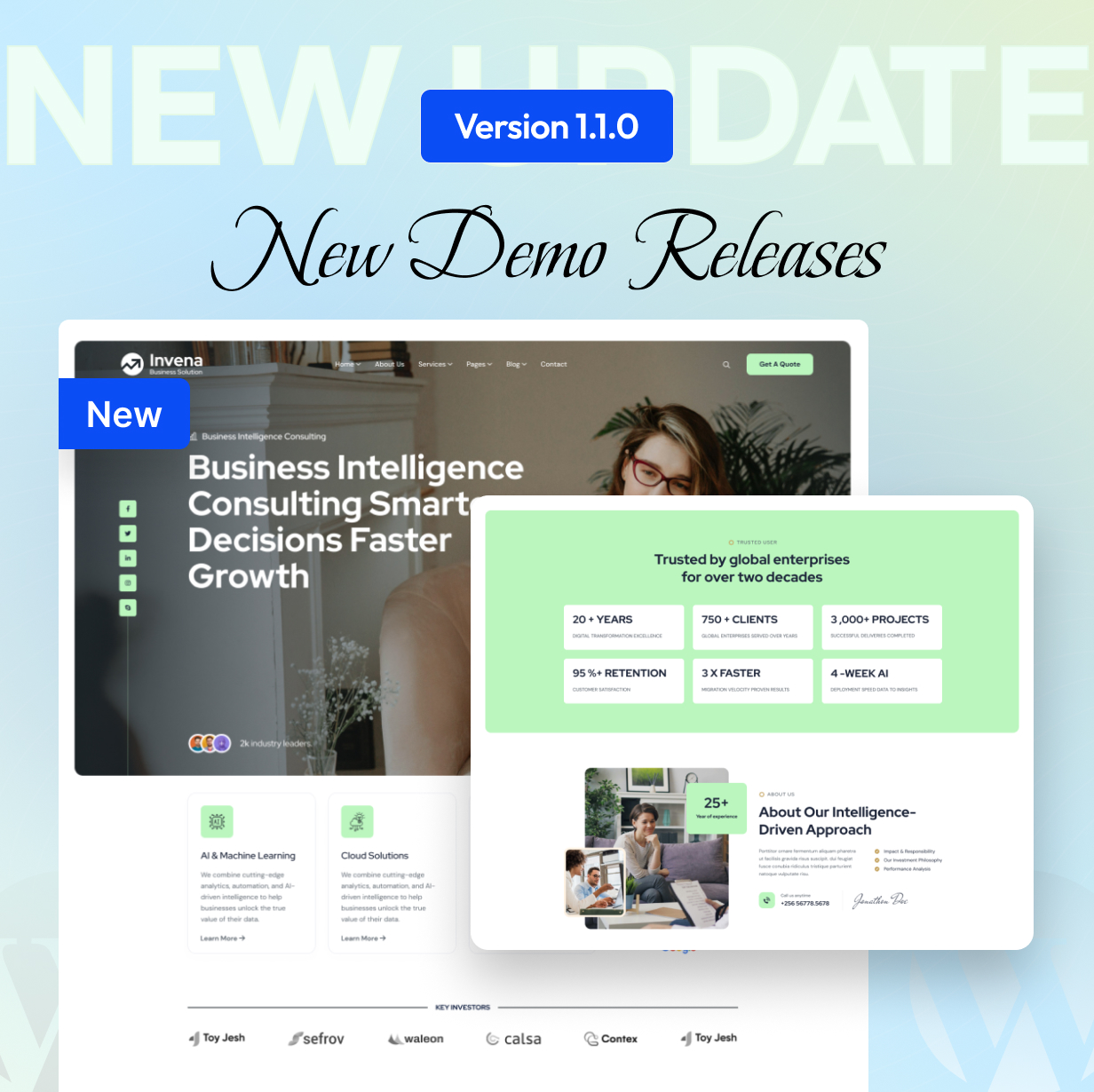 Invena - Business Consulting WordPress Theme