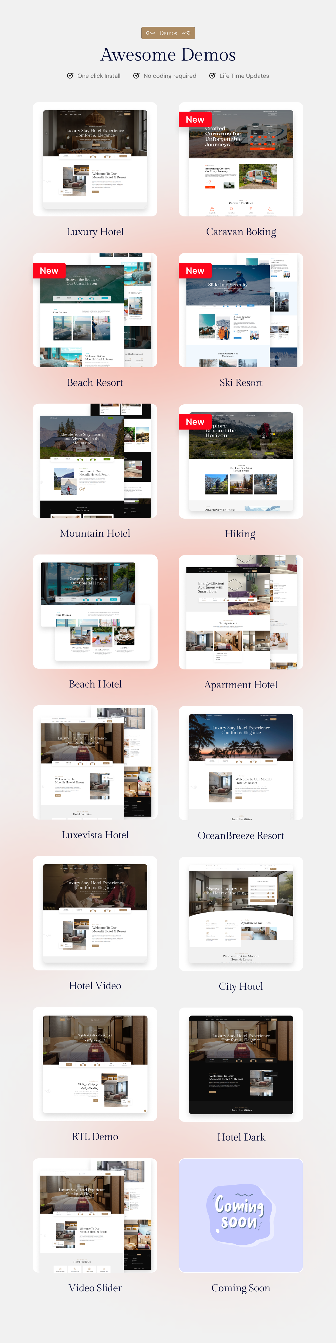 Moonlit - Hotel Booking WordPress Theme