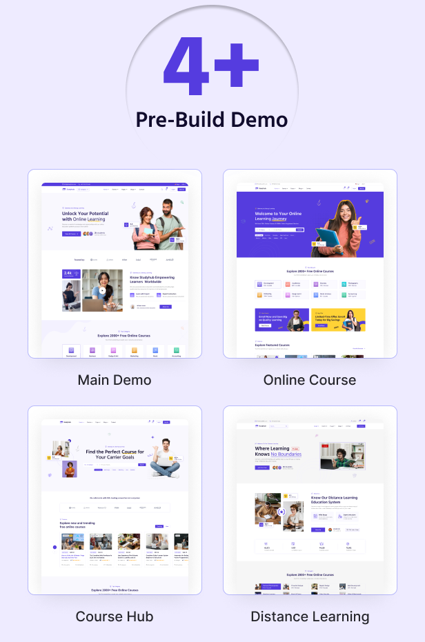 Studyhub - Online Courses & Education React NextJS Template