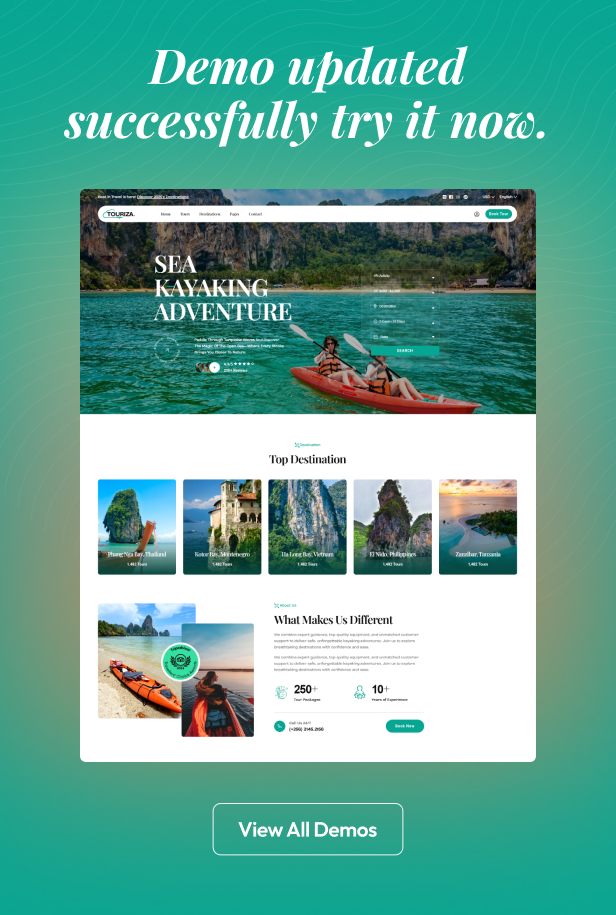 Touriza – Tour & Travel Booking HTML Template